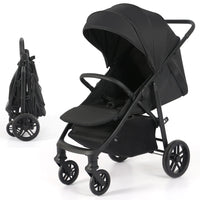 HKM-630483 Luxury Lightweight Baby Stroller with Adjustable Backrest for Ages 0-3 Years