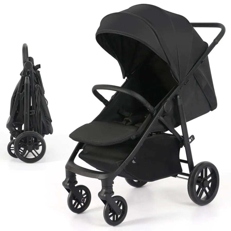HKM-630483 Luxury Lightweight Baby Stroller with Adjustable Backrest for Ages 0-3 Years