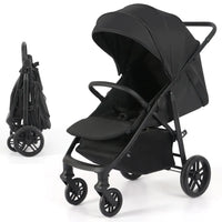 HKM-630483 Luxury Lightweight Baby Stroller with Adjustable Backrest for Ages 0-3 Years