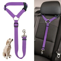 HKM-6305469 Adjustable Two-in-One Pet Safety Seat Belt Harness and Leash for Dogs and Cats