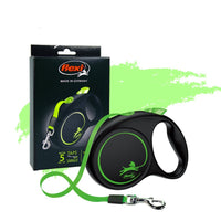 HKM-6307773 Flexi FUN Series 5m Fluorescent Green Traction Rope for Outdoor Pet Use