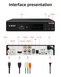HKM-630803 MPEG4 HD Satellite TV Receiver Decoder with PVR and EPG Functions