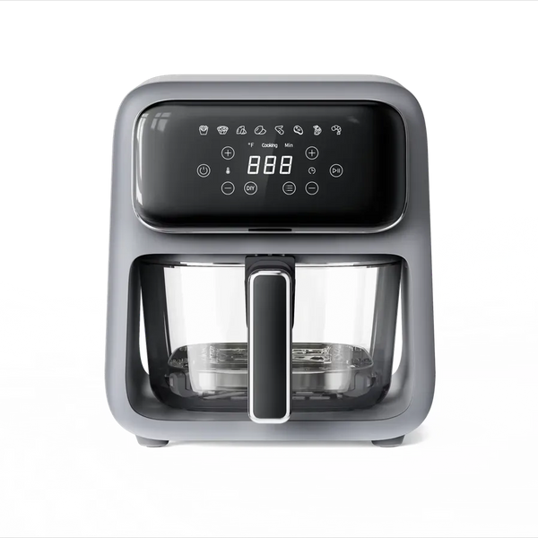 HKM-630867 Digital Touch Control Air Fryer for Healthy Cooking, 4L Capacity with Presets for French Fries and Chicken