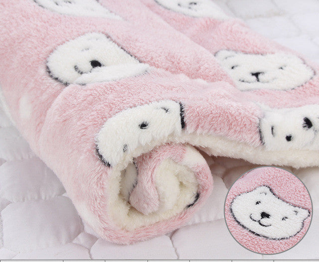 HKM-6309821 Cotton Dog Kennel Mat Blanket for All Seasons - Multiple Sizes & Stylish Patterns