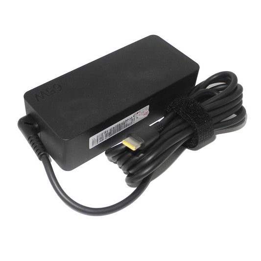 HKM-631123 USB Type-C AC Power Adapter Charger for ThinkPad X1 Carbon, Yoga 5, X270, X280, T580, P51s, P52s, E480, E470 - 65W, 20V, 3.25A