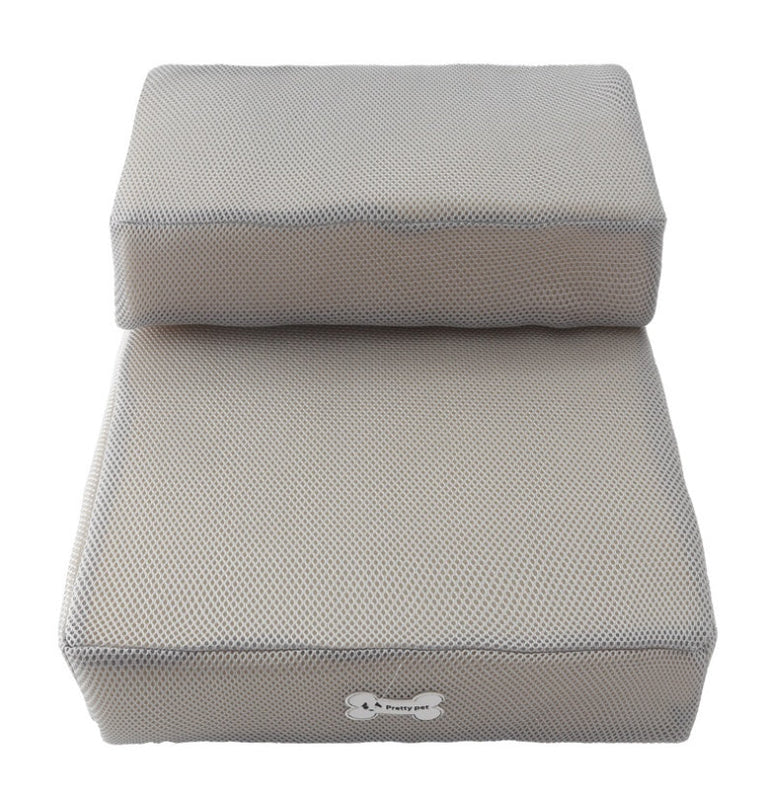 HKM-6312125 Breathable Mesh Foldable Two-Story Removable Washable Staircase - Multiple Colors Available