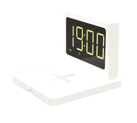 HKM-631315 Compact Wireless Charging Station with Dual USB Output and Type-C Interface