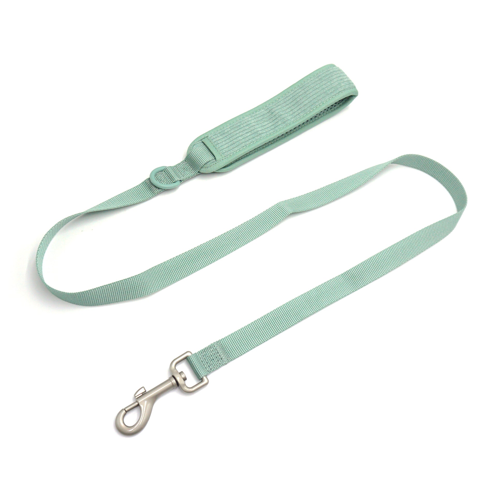 HKM-6313533 Mint Green Pet Collar and Vest Set with Haulage Rope and Mini Dog Bag for Special Occasions