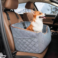 HKM-6315965 Pet Height Increasing Memory Foam Cushion for Dogs and Cats - Soft Cloth Sofa Nest, 48x25CM, Available in Gray and Black