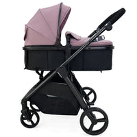HKM-631635 3 in 1 Compact Luxury Stroller with Car Seat for Newborns