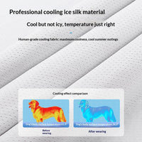 HKM-6318269 Cooling Vest for Dogs - Heatstroke Prevention Clothing in Orange, Blue, Green (3XL to 6XL)