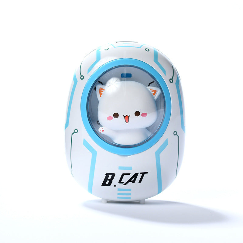 HKM-631827 Compact Space Capsule Power Bank for On-the-Go Charging