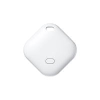 HKM-6319165 Pet Tracking Miniature Anti-Lost Locator Device, Black/White, for Apple Device Users, 210mAh Battery, Compact 30x11mm Size