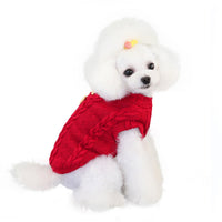 HKM-6319293 Cozy Wool Cotton Vest for Small Dogs - Winter Sweater in Various Sizes