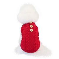 HKM-6319293 Cozy Wool Cotton Vest for Small Dogs - Winter Sweater in Various Sizes
