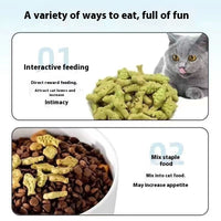 HKM-6319549 Cat Grass Snack Biscuits - Available in 300 or 830 Count Packs for Healthy Feline Treats