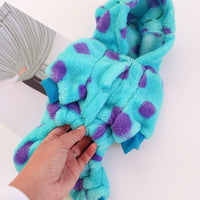 HKM-6320061 Bubble Dragon Four-legged Pet Clothing for Small Dogs, Sizes XXS to L
