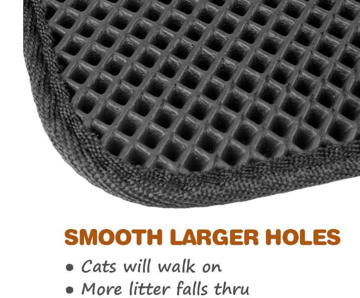 HKM-6321341 Double-Layer Waterproof Cat and Dog Massage Cushion ¨C Multi-Purpose Litter and Scratch Pad