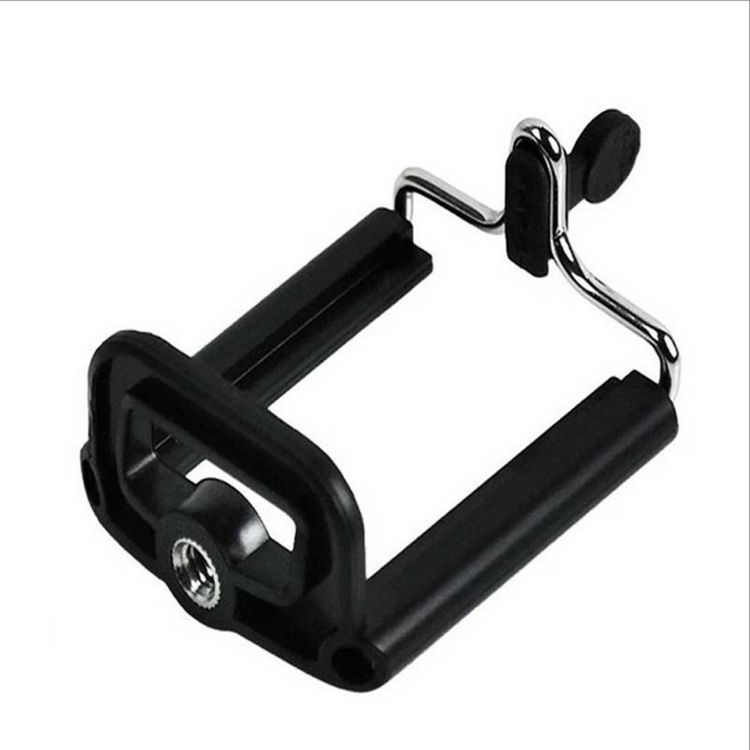 HKM-632147 Telescopic Stainless Steel 7-Section Selfie Stick with U-Shaped Clip for Convenient Captures