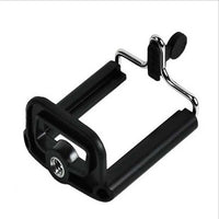 HKM-632147 Telescopic Stainless Steel 7-Section Selfie Stick with U-Shaped Clip for Convenient Captures