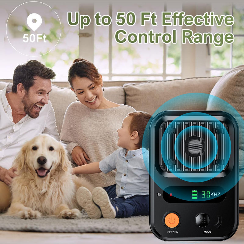 HKM-6322749 High-Power Color Screen Bark Stopper - Portable Anti-Dog Bite Device
