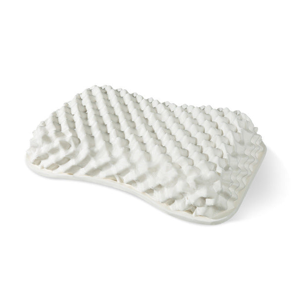 HKM-632275 Latex Pillow with Chemical Fiber Cover for Restful Sleep and Massage Benefits