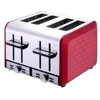 HKM-632339 1700W Purple Stainless Steel Electric Toaster for Home Use
