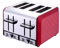 HKM-632339 1700W Purple Stainless Steel Electric Toaster for Home Use