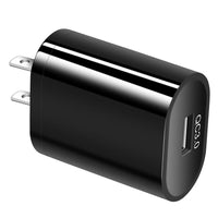 HKM-632467 Single Port USB Fast Charger - QC3.0 American & European Standards, Compatible with Android and iPhone