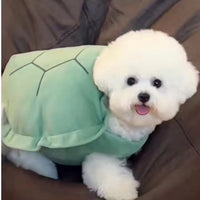 HKM-6325053 Tortoise Shell Design Pet Vest - Soft Cotton Velvet for Small to Medium Pets