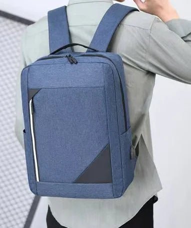 HKM-632659 Waterproof Oxford Backpack with USB Charging Port for Laptops and Computers