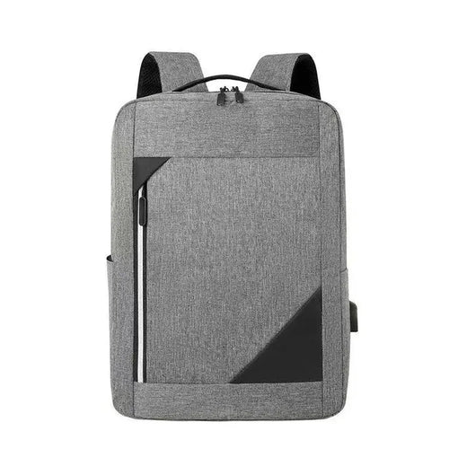 HKM-632659 Waterproof Oxford Backpack with USB Charging Port for Laptops and Computers