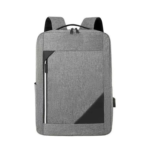 HKM-0632659 Waterproof Oxford Backpack with USB Charging Port for Laptops and Computers
