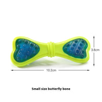 HKM-6327869 Durable Butterfly Bone Chewing Toy for Dogs - Nylon PU, Available in Small, Medium, and Large Sizes