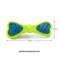 HKM-6327869 Durable Butterfly Bone Chewing Toy for Dogs - Nylon PU, Available in Small, Medium, and Large Sizes