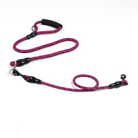 HKM-6329021 Multi-Head Wear-Resistant Dog Leash in Various Colors and Traction Options