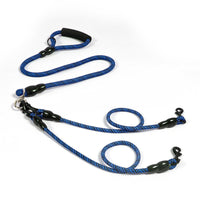 HKM-6329021 Multi-Head Wear-Resistant Dog Leash in Various Colors and Traction Options