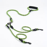 HKM-6329021 Multi-Head Wear-Resistant Dog Leash in Various Colors and Traction Options