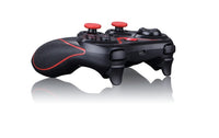HKM-632915 Wireless Bluetooth Gamepad for Android, iOS, Windows, and PS3 with Charging Bracket and Manual