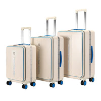 HKM-632979 Durable Hard Shell PC Luggage Suitcases for Travel - Available in 20, 24, and 28 Inches