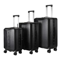 HKM-632979 Durable Hard Shell PC Luggage Suitcases for Travel - Available in 20, 24, and 28 Inches