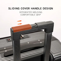HKM-632979 Durable Hard Shell PC Luggage Suitcases for Travel - Available in 20, 24, and 28 Inches