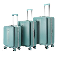 HKM-632979 Durable Hard Shell PC Luggage Suitcases for Travel - Available in 20, 24, and 28 Inches