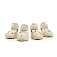 HKM-6331837 Large Dog Breathable Sandals - Casual Non-Slip EVA Shoes in Black, Purple, Light Blue, Cream White