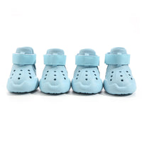 HKM-6331837 Large Dog Breathable Sandals - Casual Non-Slip EVA Shoes in Black, Purple, Light Blue, Cream White