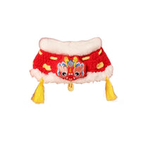 HKM-6332605 New Year Pet Scarf Collar – Festive Styles for Cats in Winter