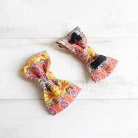HKM-6332989 Stylish Adjustable Dog Bow Tie Collar - Polyester - Multiple Sizes Available