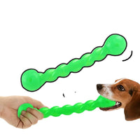 HKM-6333629 Rubber Molar Toy for Dogs - Soft Bite-Resistant Chew Bone, Available in Small and Large Sizes