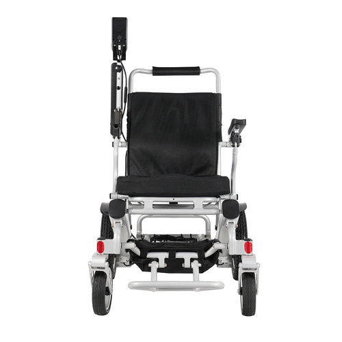 HKM-633619 D11 Electric Wheelchair with Removable Batteries and 20km Driving Range, Black, Max Load 120kg