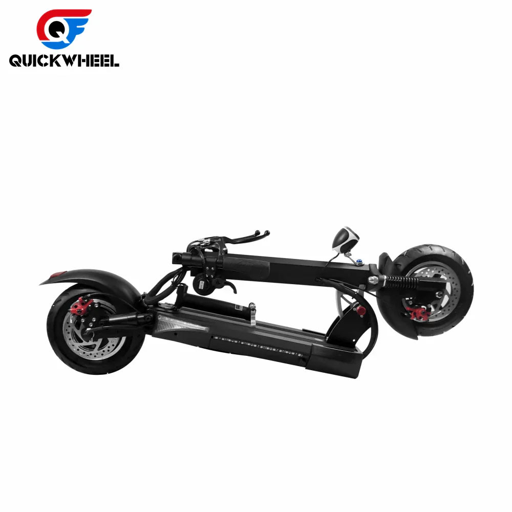 HKM-633619 Foldable Electric Scooter with 10-Inch Tires, 800W Motor, 45km/h Speed, 15Ah Battery, 40-50km Range